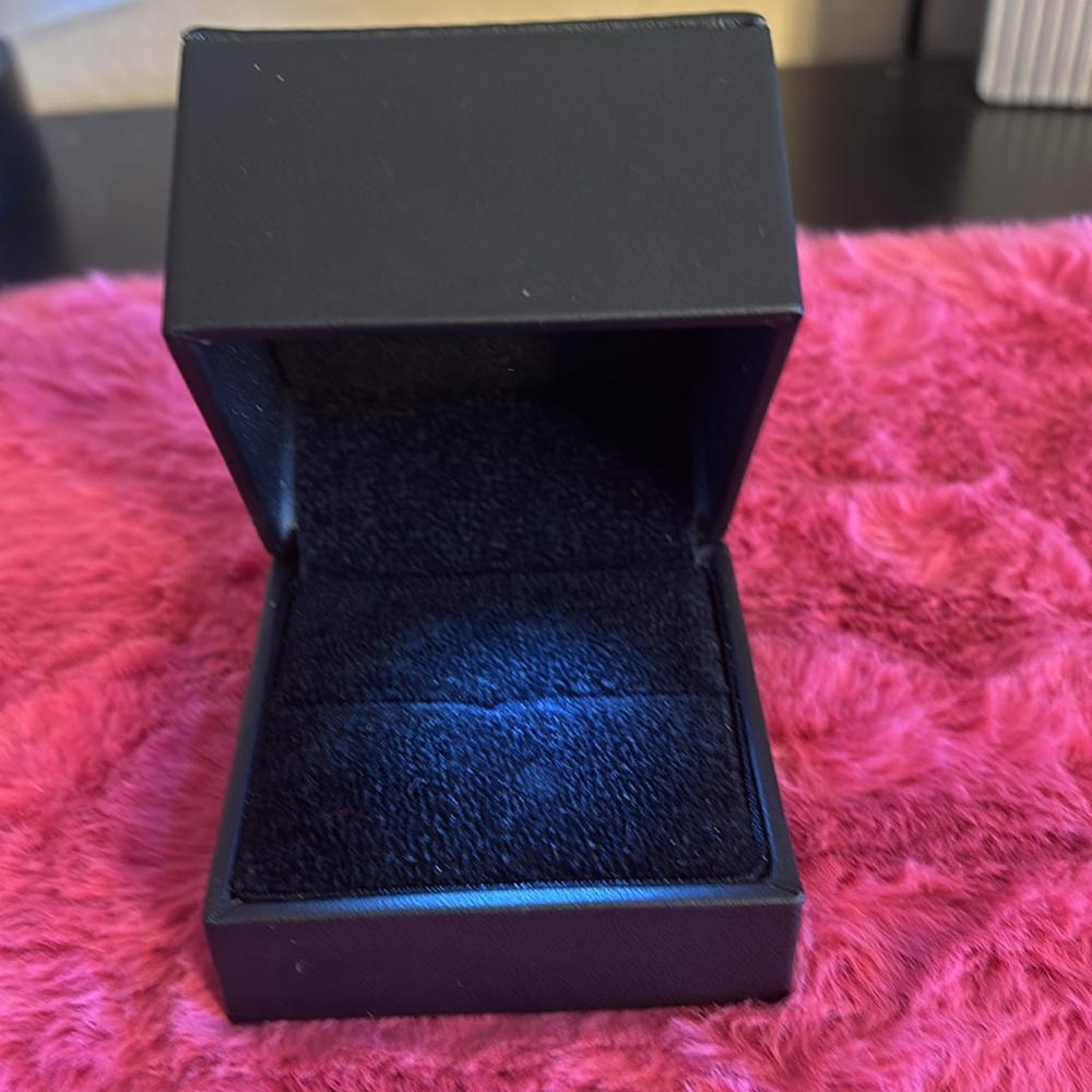 LED BLACK Proposal Ring Box for  Wedding, Engagement - Luxury